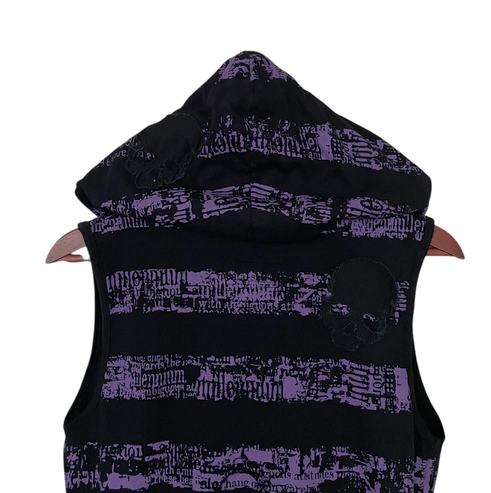 Rare Vintage Brand Mad Punks Sleeveless Cat Ear Hoodie 2000s - Etsy