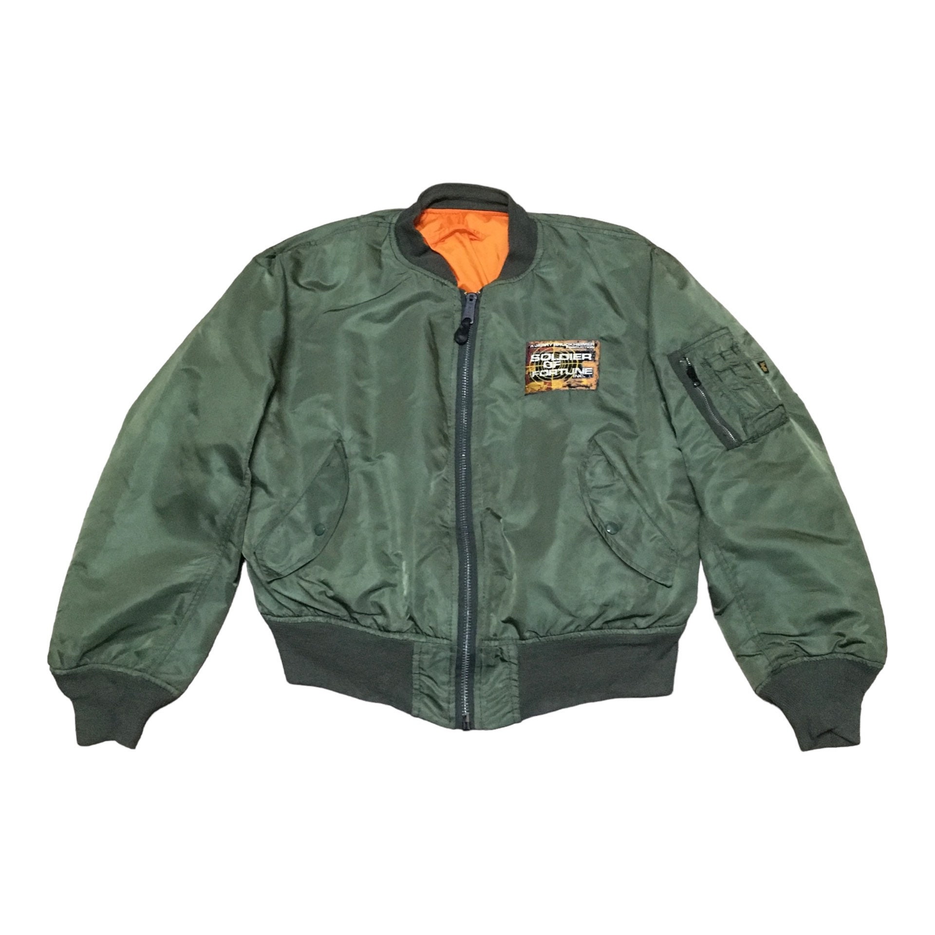 Vintage Brand Alpha Industries X Movie Bomber Jacket 1990s Vintage Brand Alpha Industries X Movie Bomber Jacket 1990s