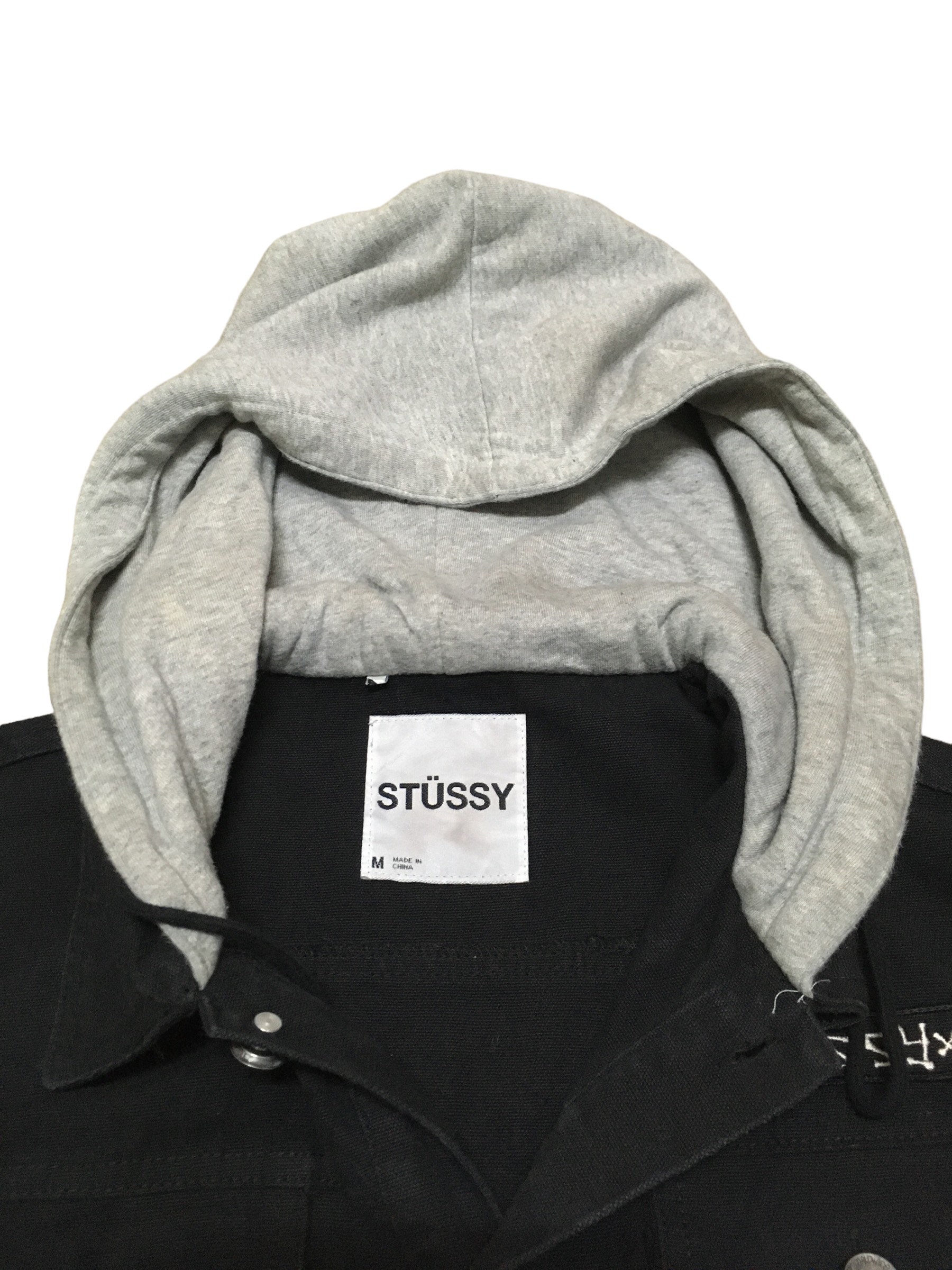 Rare Design Vintage Brand Stussy Skate Jacket Hoodie 2000s Rare Design Vintage Brand Stussy Skate Jacket Hoodie 2000s