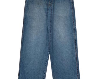 29x31 90s Marithe Francois + Girbaud Gray Wash Faded Jeans Cotton