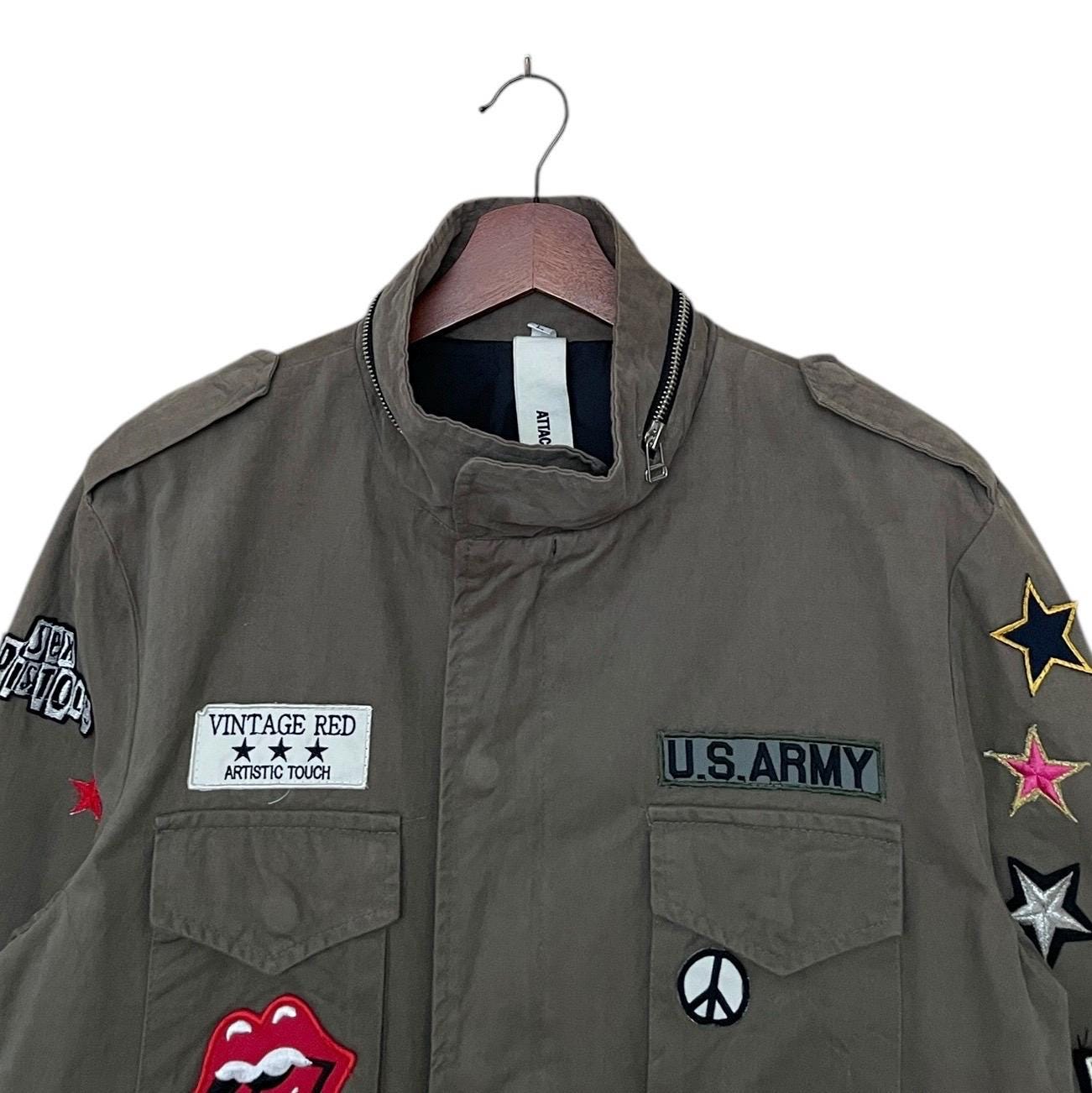 Rare Vintage Japanese Brand Attachment M 65 Jacket 2000s - Etsy