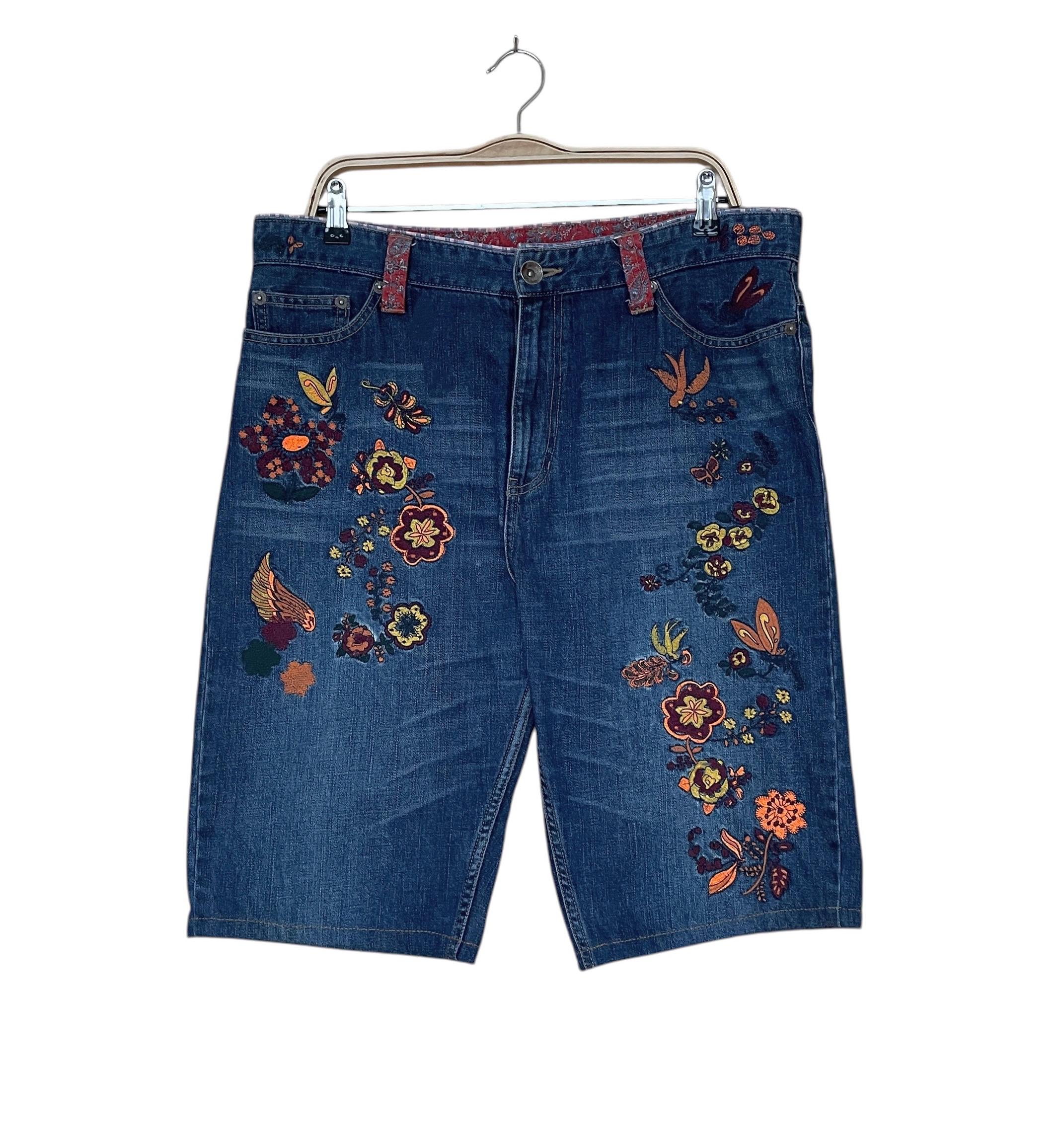 2000s Flower Jeans - Etsy Ireland