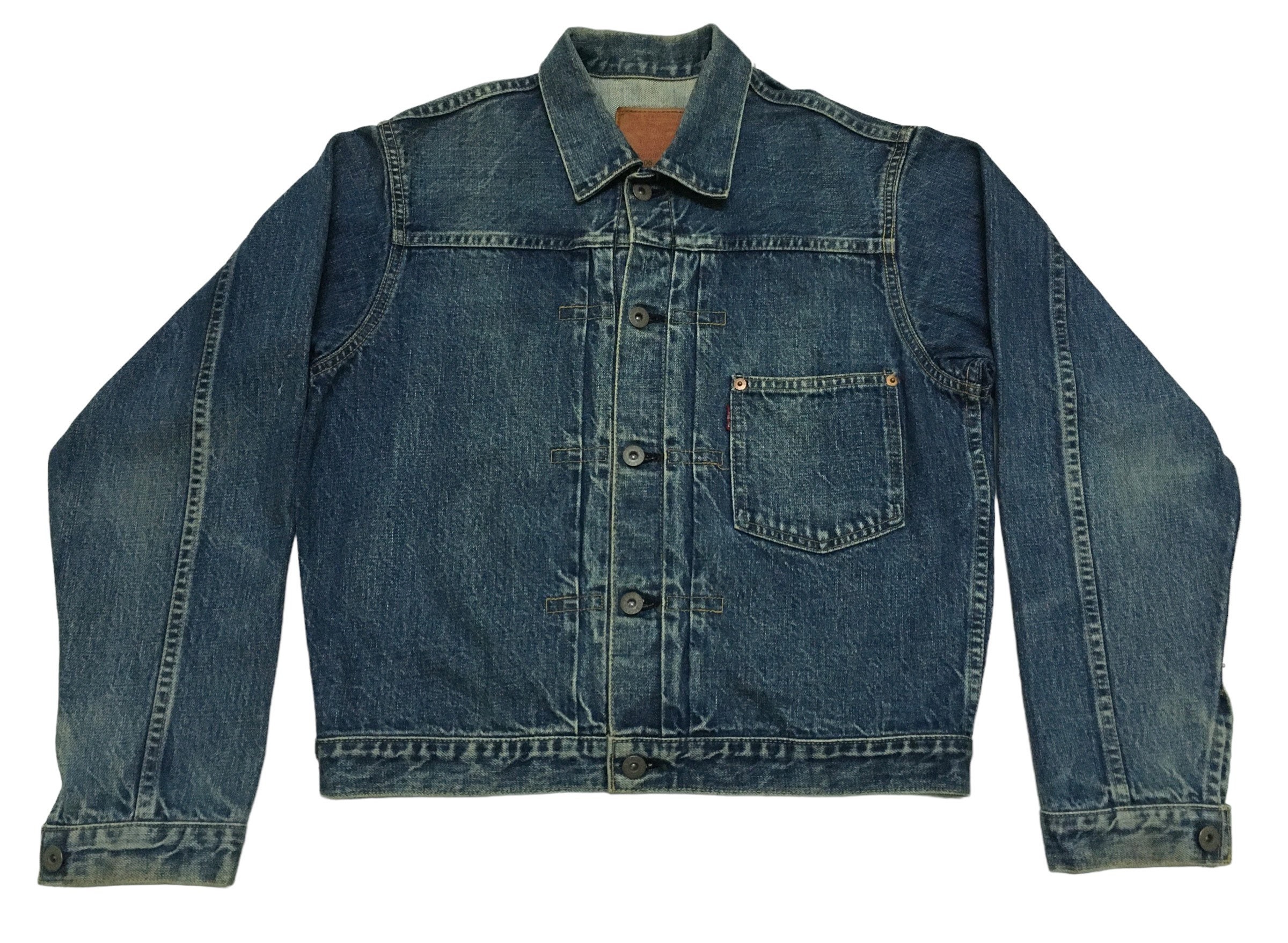 Vintage LVC Big E Levis Type 1 Single Pocket Jacket 1990s - Etsy