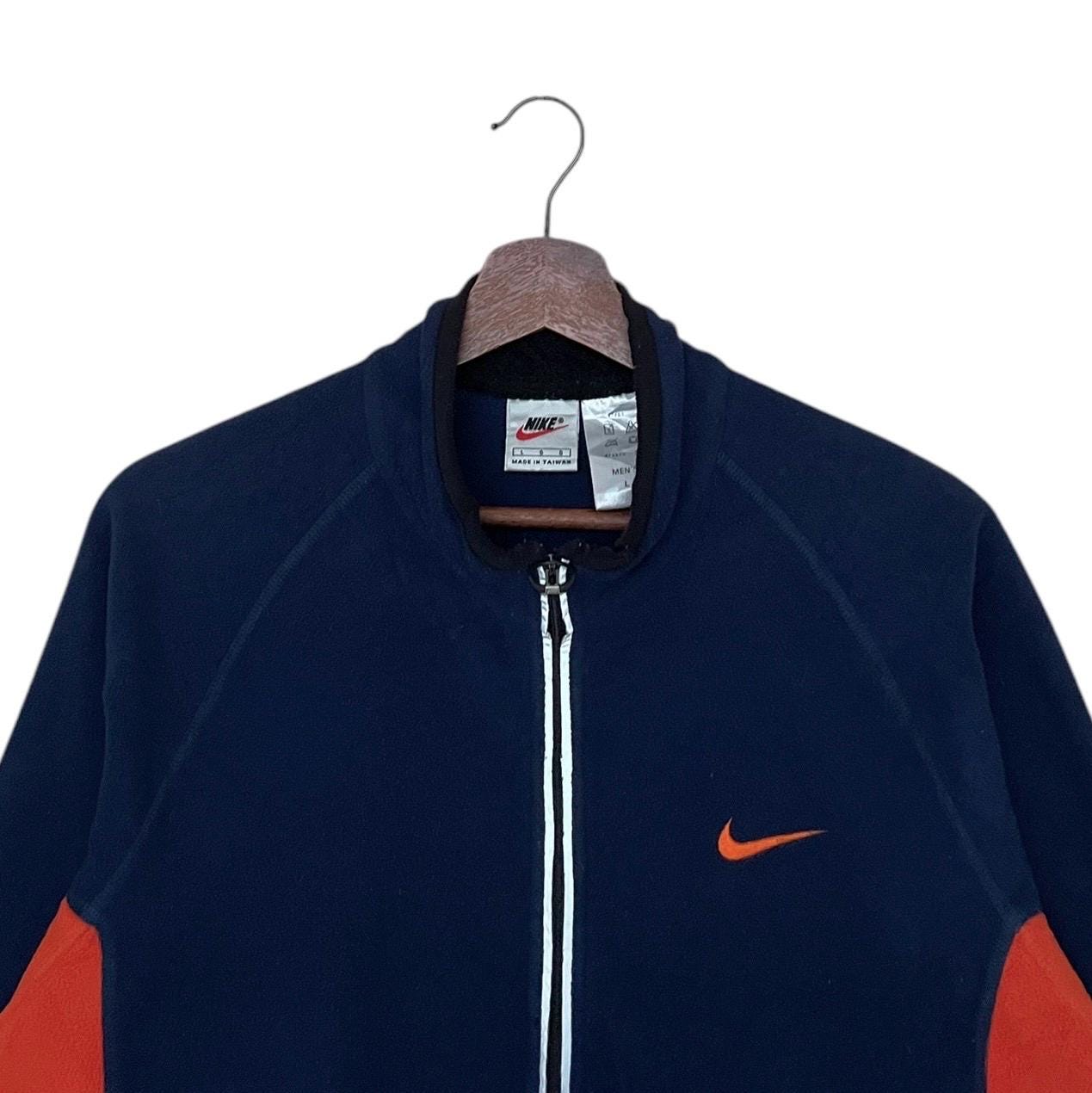 Rare Design Vintage Brand Nike Half Zipper Nylon Jacket 1990s - Etsy