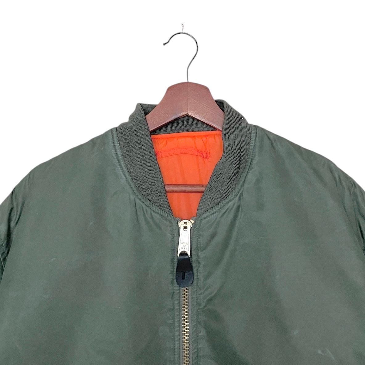Rare Vintage Brand Phantom Military MA-1 Bomber Jacket 1990s