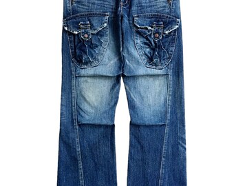 Rare Design Vintage Brand Edwin Multi Pocket Jeans 2000s