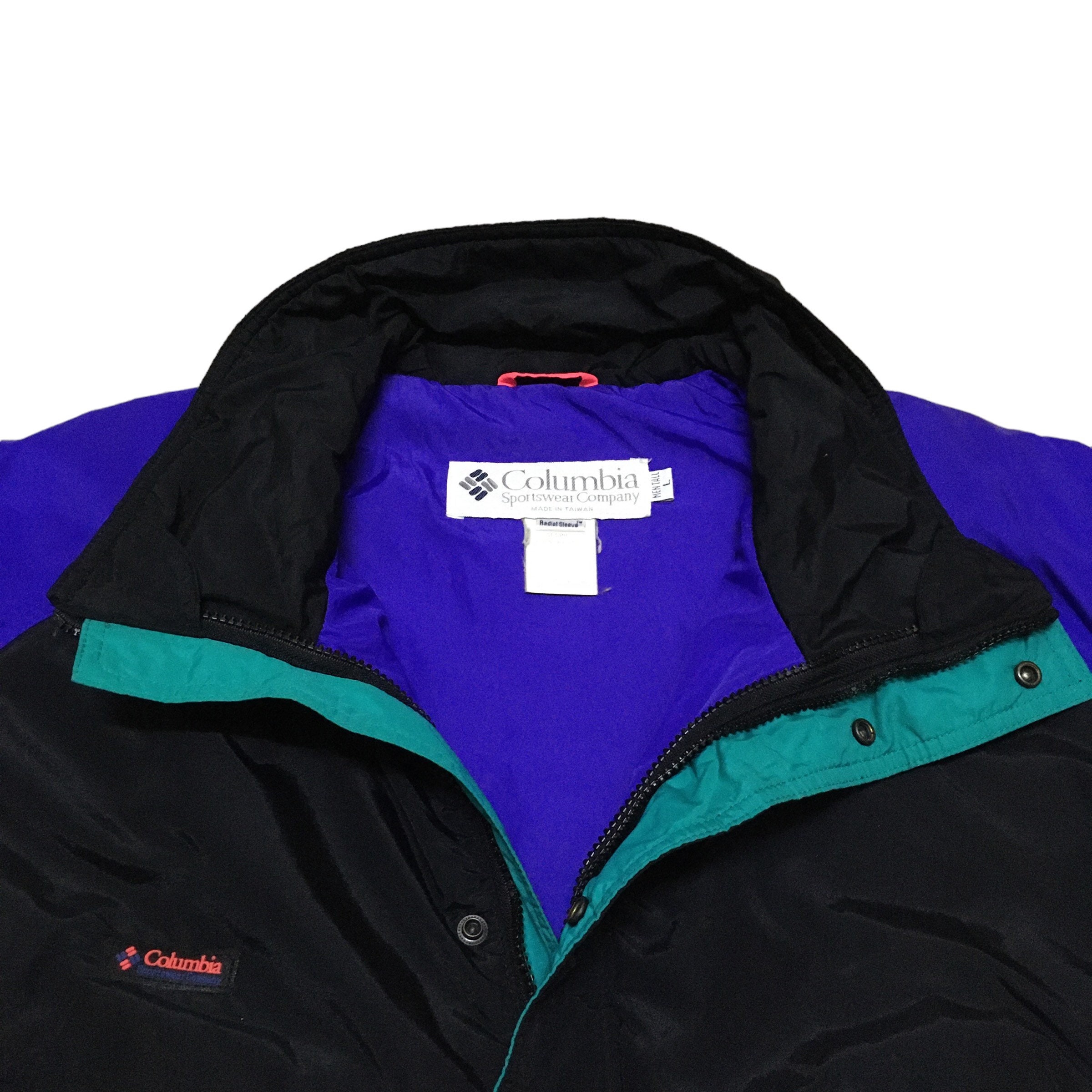 Rare Design Vintage Brand Columbia Fishing Jacket 1990s - Etsy