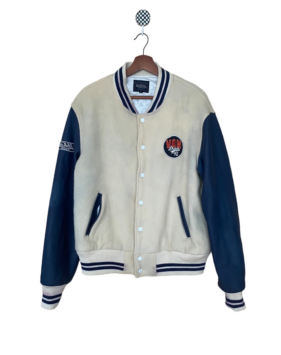 Vintage Y2K 2000s Multicoloured Von Dutch Jacket / Von Dutch