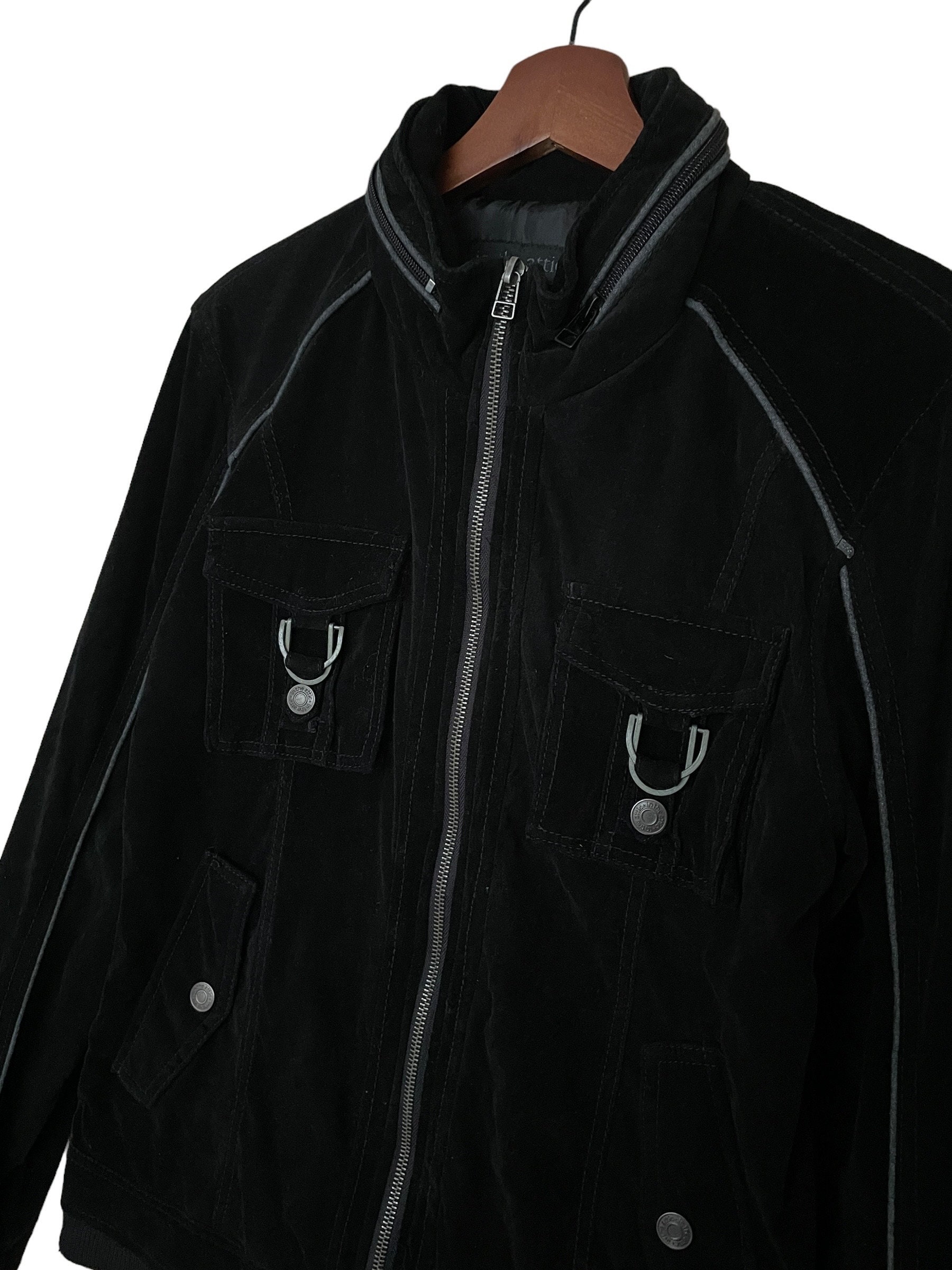 In the attic velour jacket emo Vkei y2k