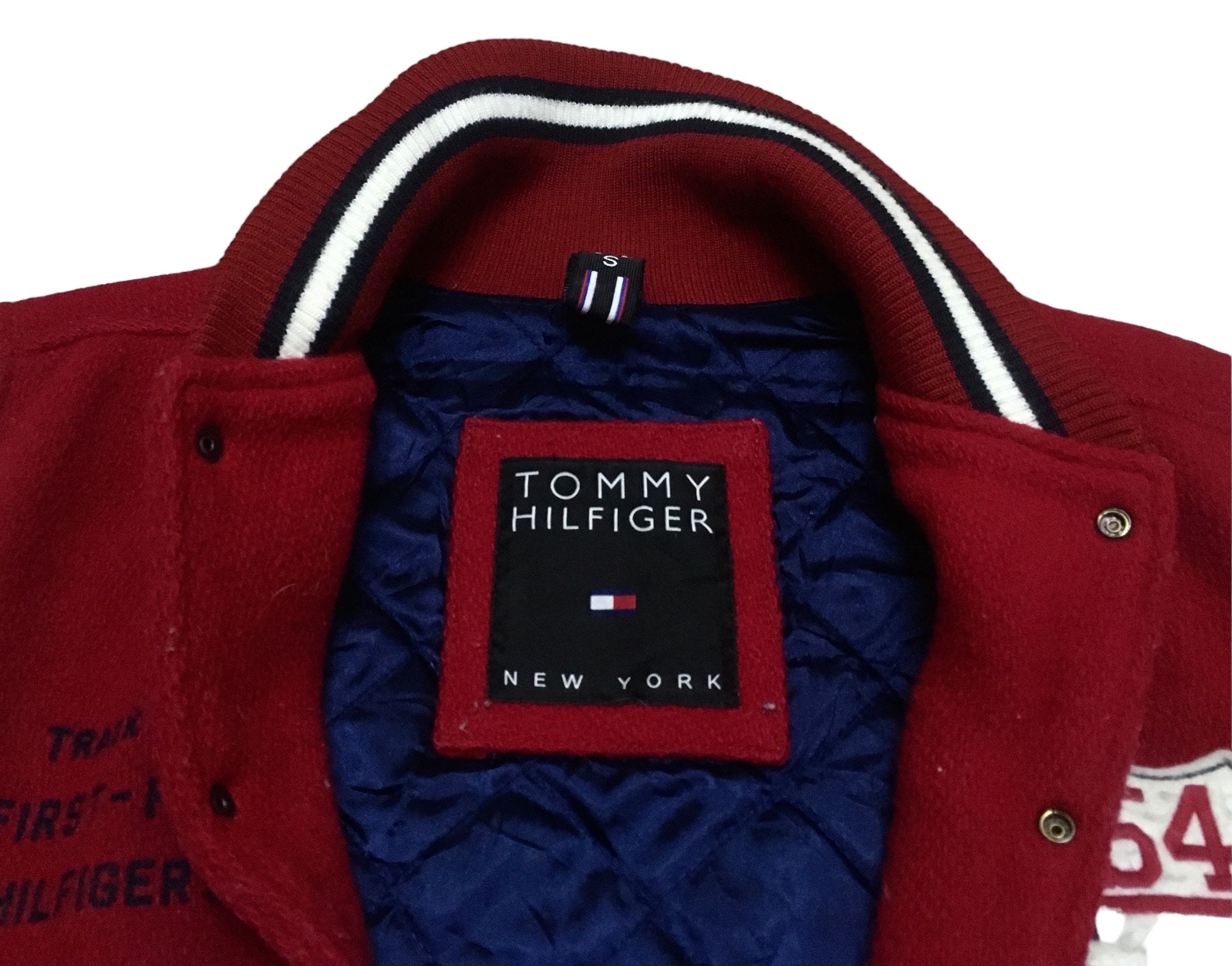 Rare Design Vintage Brand Tommy Hilfiger Varsity 2000s - Etsy