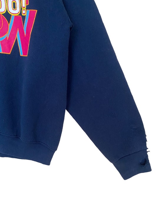 Jimmy The Crew Retro Cartoon Girl Wings Loose Casual Hooded Sweater