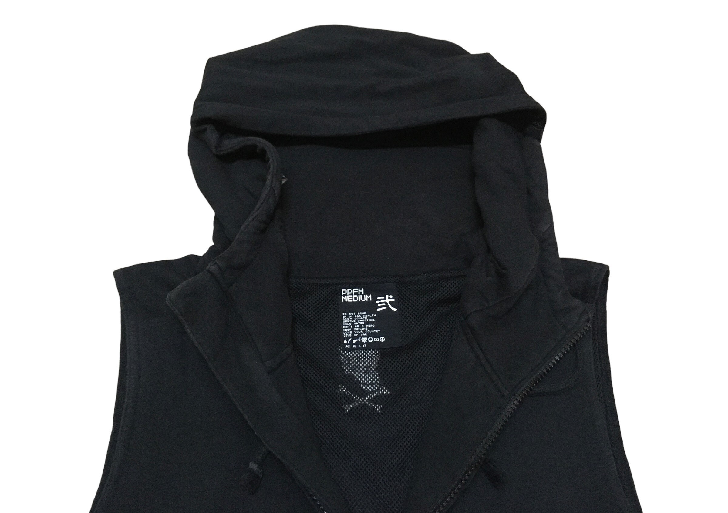 Rare Design Vintage Brand PPFM Hoodie Vests 1990s - Etsy