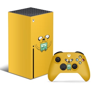 Adventure Time Jake Xbox Series X Skin, Jake the Dog Meme Xbox Series S Console Wrap Decal, Xbox Controller Vinyl Skin Custom Cover 3M Vinyl