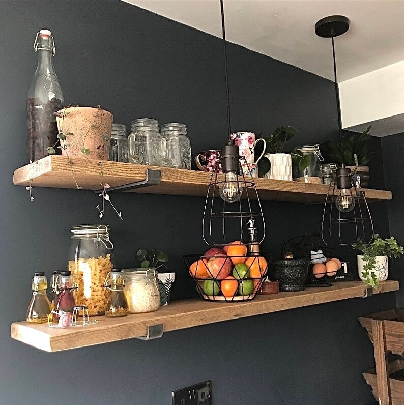 Unfinished Scaffold Boards Cut to Size Make Rustic Wooden Shelves or