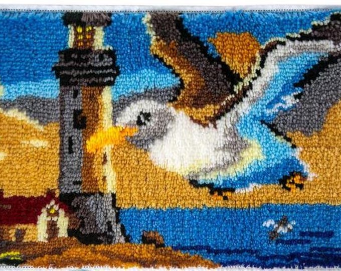 Rug Making Latch Hooking Kit | Seagull