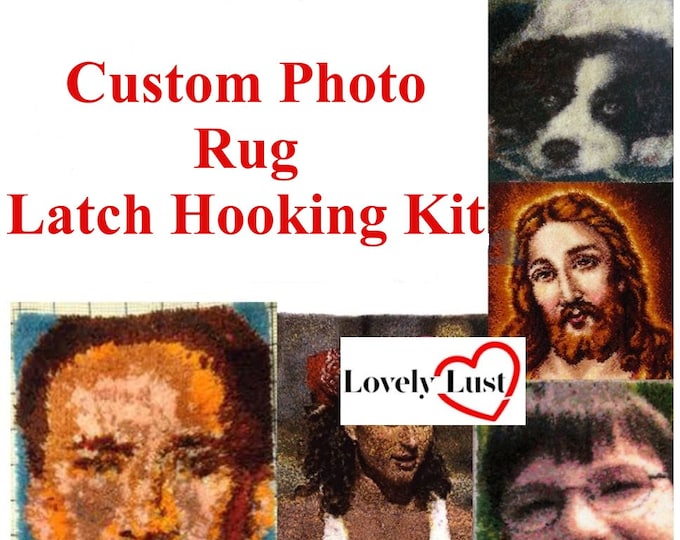 Rug Making Latch Hooking Kit | Personalized