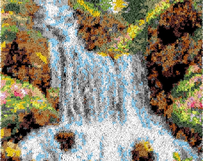 Rug Making Latch Hooking Kit | Landscape