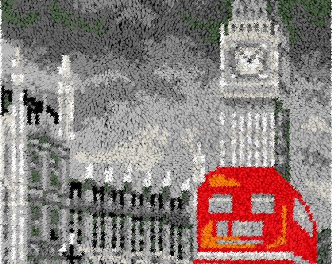 Rug Making Latch Hooking Kit | London