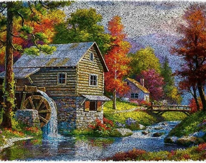 Rug Making Latch Hooking Kit | Watermill