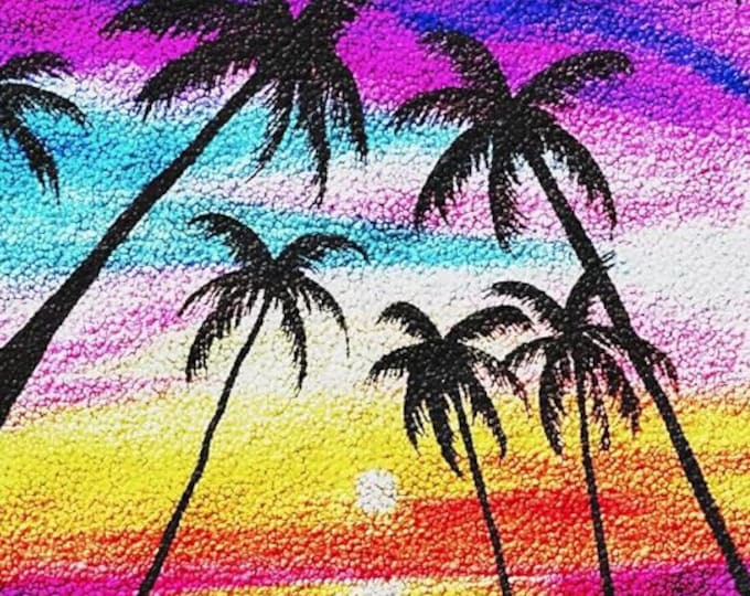 Rug Making Latch Hooking Kit | Paradise in Color