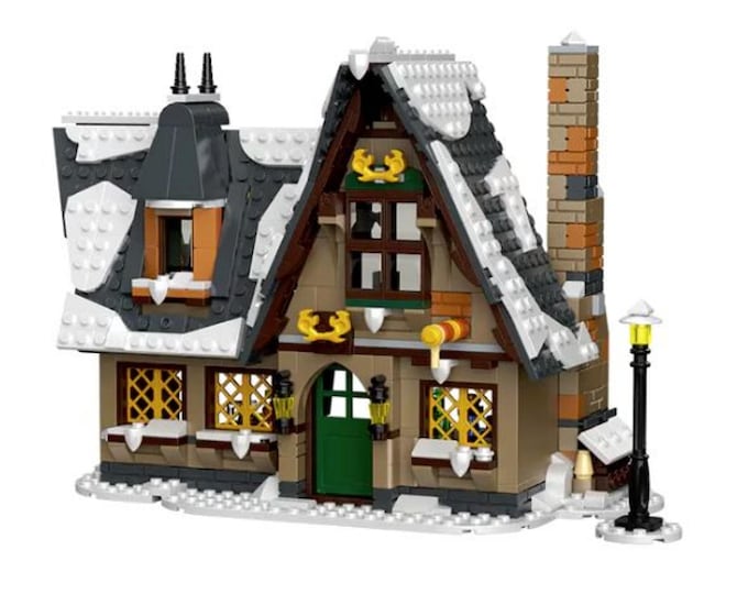 Unique No-Name Building Blocks | Christmas Cottage