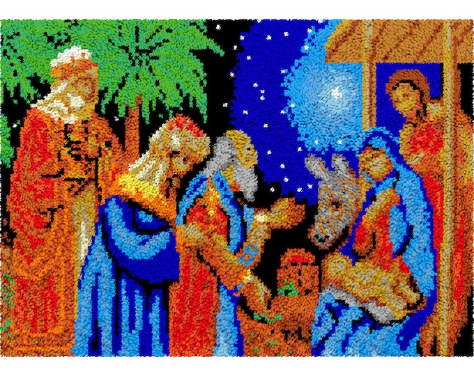 Rug Making Latch Hooking Kit | Christmas Story