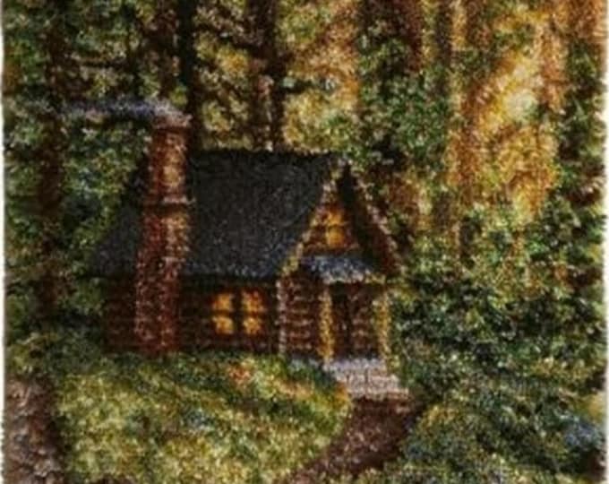 Rug Making Latch Hooking Kit | Cottage