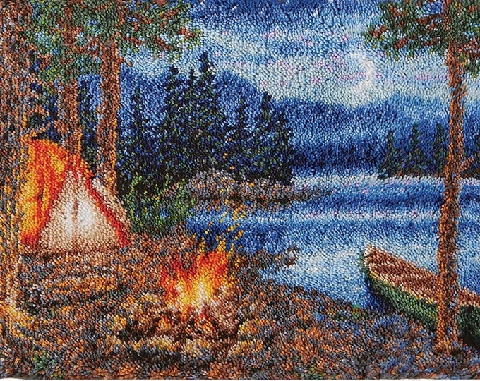Rug Making Latch Hooking Kit | camping