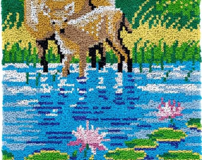 Rug Making Latch Hooking Kit | Two Deer River