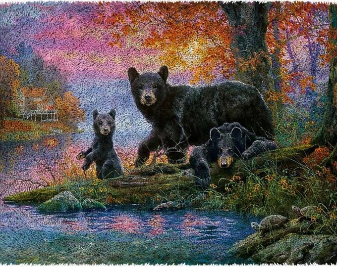 Rug Making Latch Hooking Kit | Three Bears