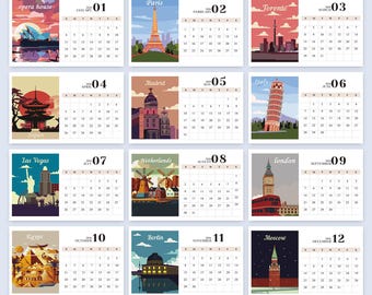 Calendrier De Bureau 2026 Diamant – Planificateur Mensuel à Décorer, Organisation Tâches