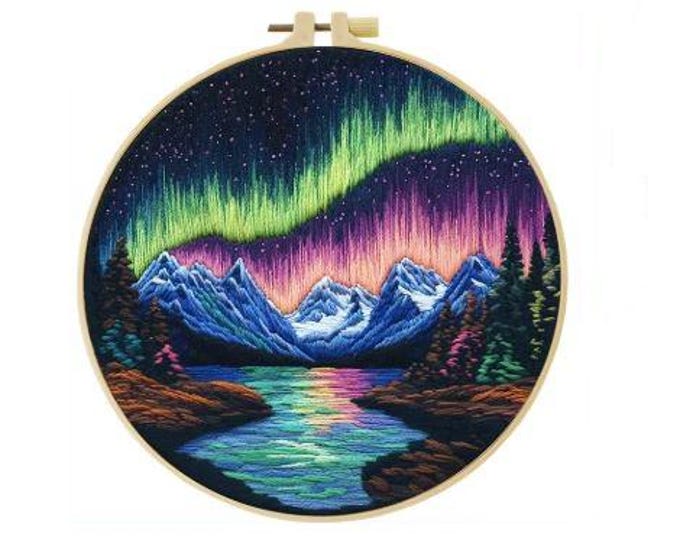 Cross Stitch Needlework Embroidery Kits | Aurora (20cm)