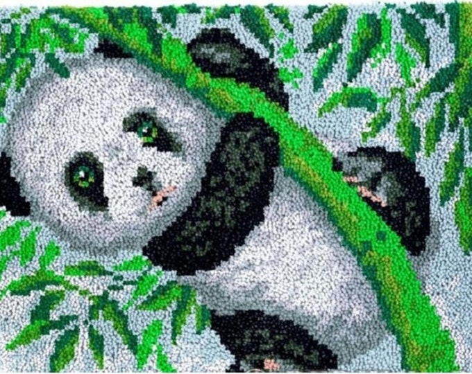 Rug Making Latch Hooking Kit | panda