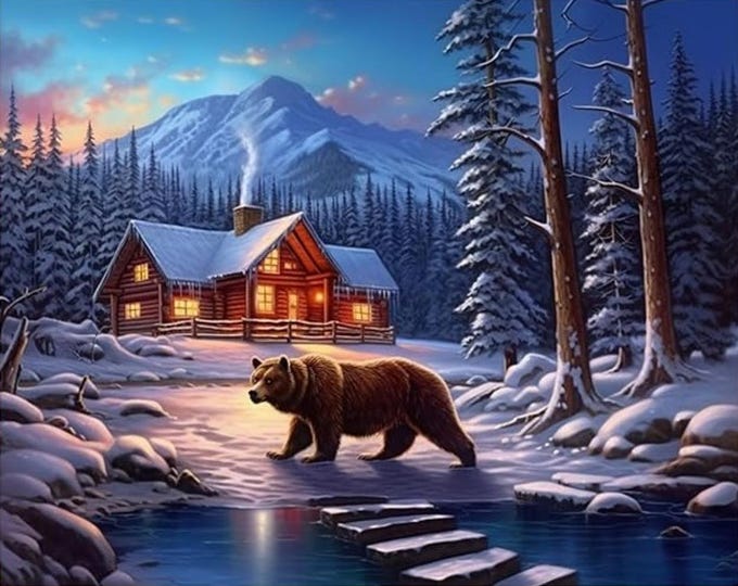 Paint By Numbers | Arctic Bear