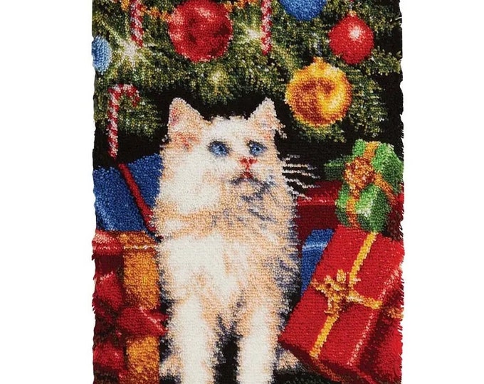 Rug Making Latch Hooking Kit | Christmas with Coco (52 x 38 cm)