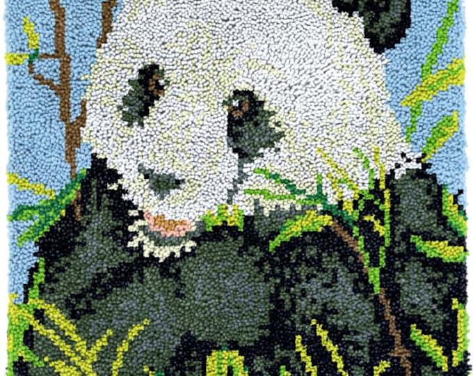 Rug Making Latch Hooking Kit | Panda Bamboo