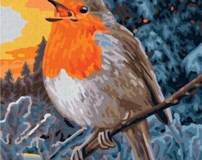 Paint By Numbers | Bird at Sunrise