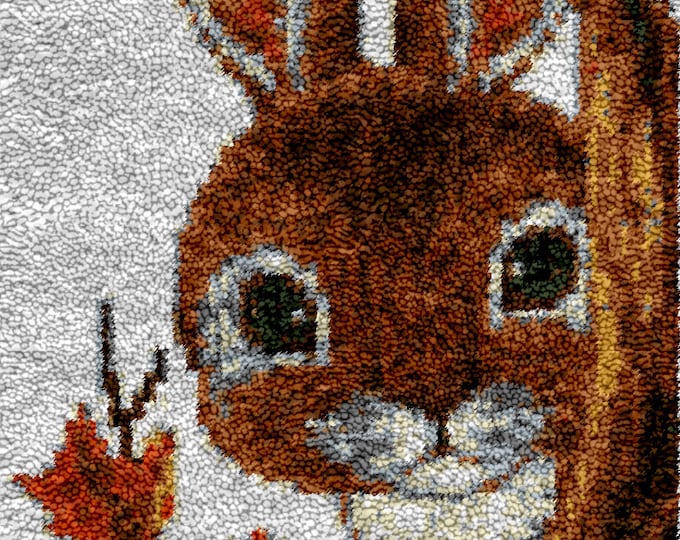 Rug Making Latch Hooking Kit | Rabbit