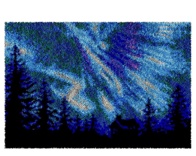 Rug Making Latch Hooking Kit | Aurora