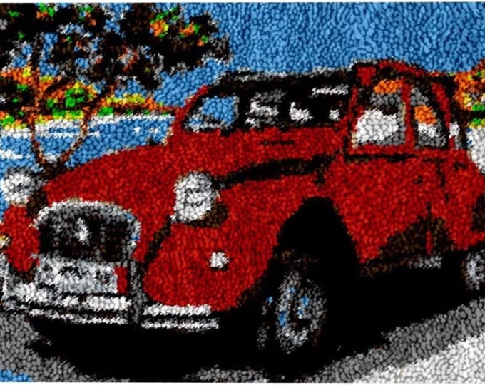 Rug Making Latch Hooking Kit | Car