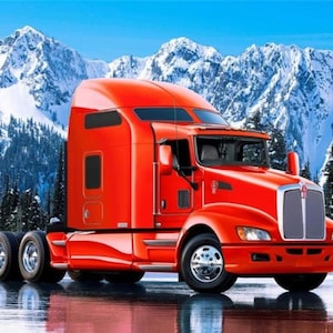 Paint By Numbers | Red truck