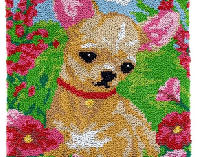 Rug Making Latch Hooking Kit | Lamb Flowers