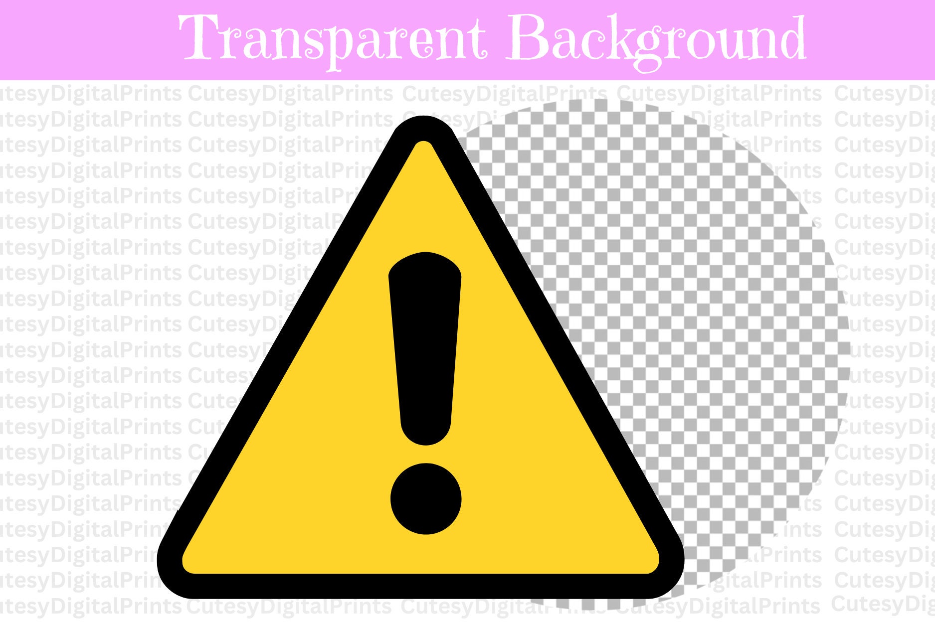 Warning Sign Svg, Danger Sign Svg, Yellow Warning Sign Svg, Exclamation