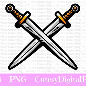 Crossed Swords icon PNG and SVG Vector Free Download