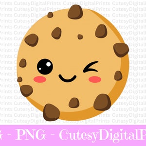 Chocolate Chip Cookie SVG Files, Choc Chip Cookies SVG Cut Files, Cookie SVG Vector Files, Cookie Vector, Cookie silhouette, Cookie clipart