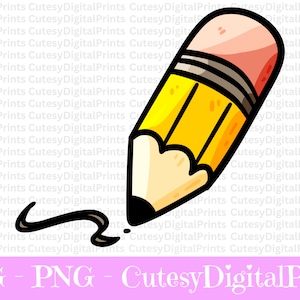 Pencil Svg, Pencil Png, Vector Pencil, School Pencil Svg, School Svg, Pencil Clipart, Pencil Cut File, Instant Download, Pencil silhouette