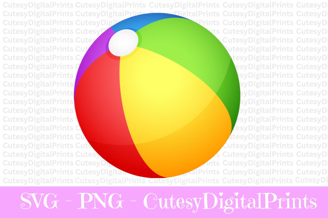 Beach Ball SVG, Beach Ball Png, Summer Svg, Beach Svg, Pool Svg