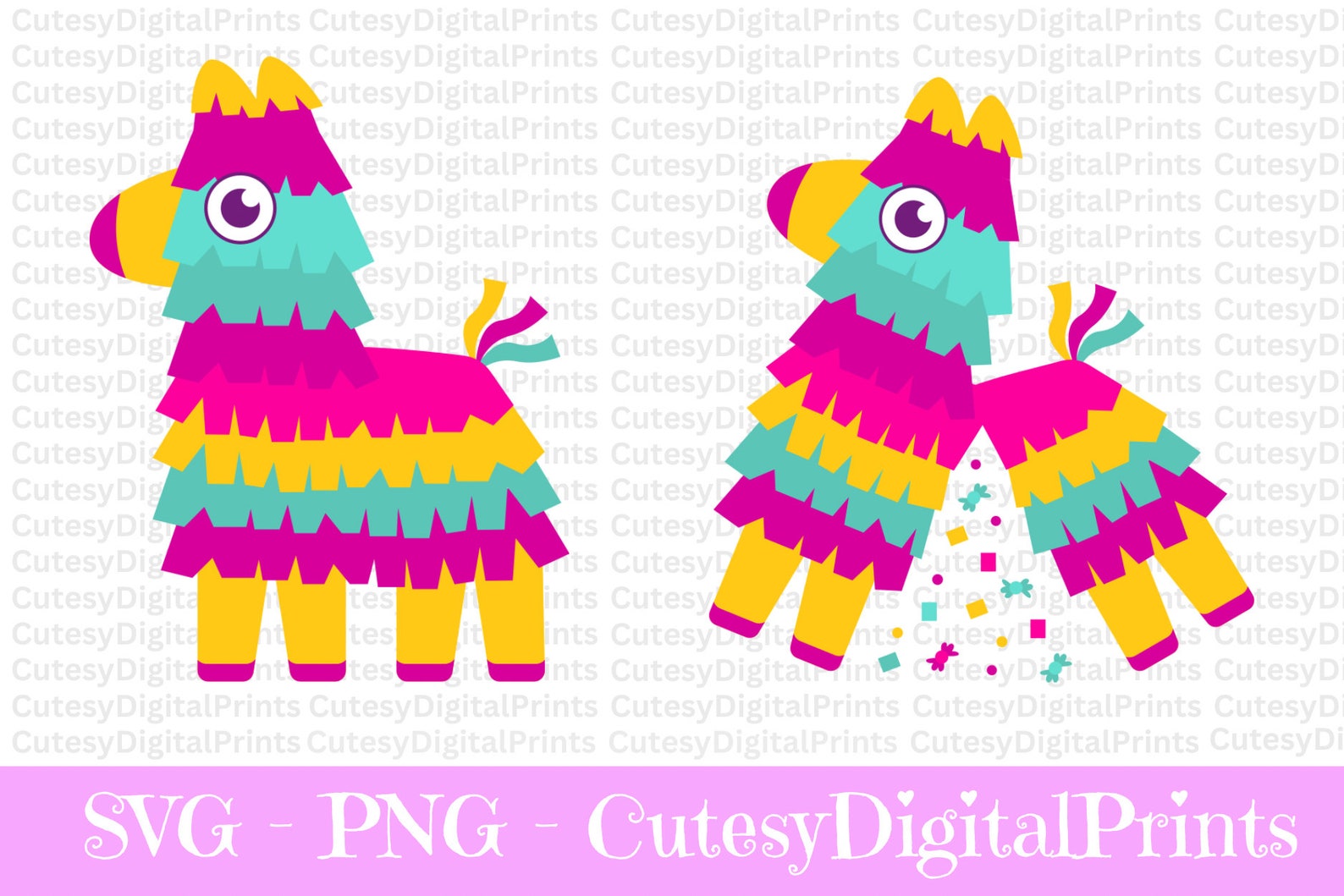 Pinata SVG Fiesta Vector Pinata Clipart Pinata Cricut Pinata Cut File