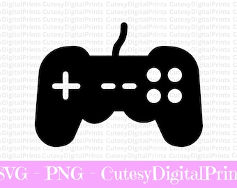 Game Controller SVG, PNG Clipart (Digital Download)