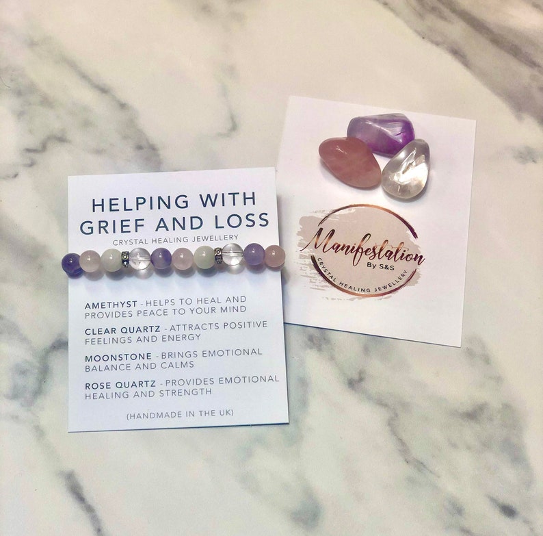 Helping With Grief and Loss Grief Help Grief Gift Grief Support Bracelet Loss of Loved One